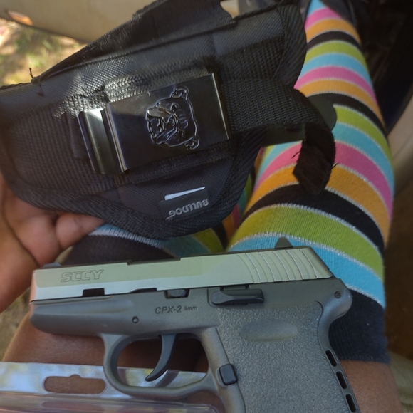 Adjustable Black Bulldog Gun Holster Open 👐 Carry 🖤 - Picture 10 of 10